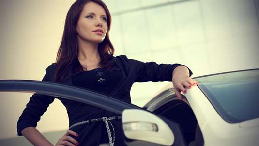 успешная женщина